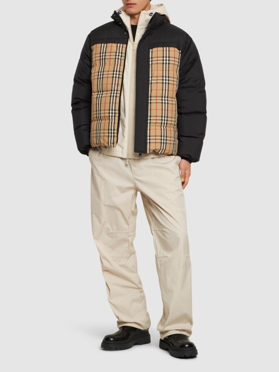LuisaViaRoma BurberryPiumino Reversibile Oakwood Check