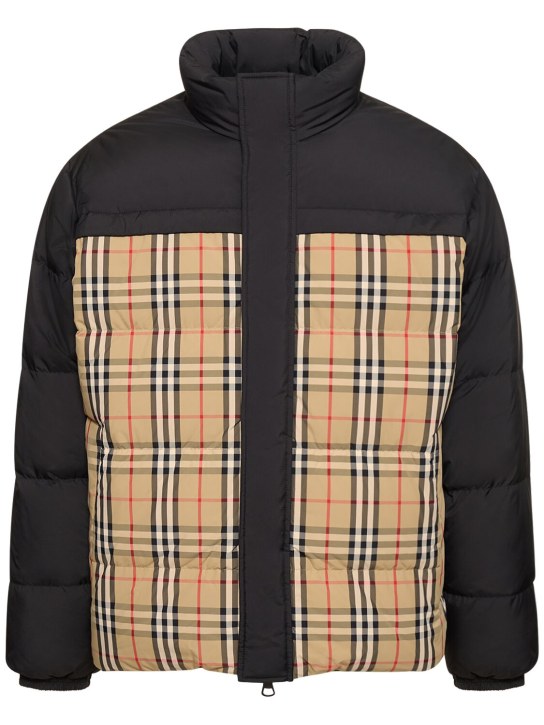 LuisaViaRoma BurberryPiumino reversibile Oakwood check