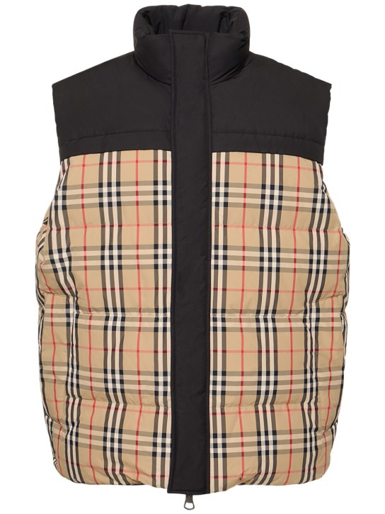 LuisaViaRoma BurberryPiumino reversibile Oakwood check