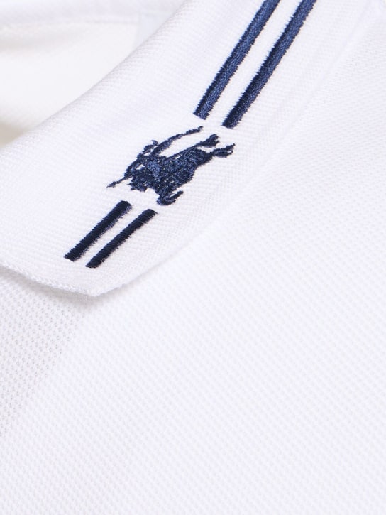 LuisaViaRoma BurberryPolo Core Fit Manor In Cotone Con Ricami