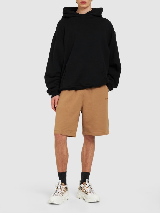 LuisaViaRoma BurberryShorts Raphael In Jersey Di Cotone Con Logo