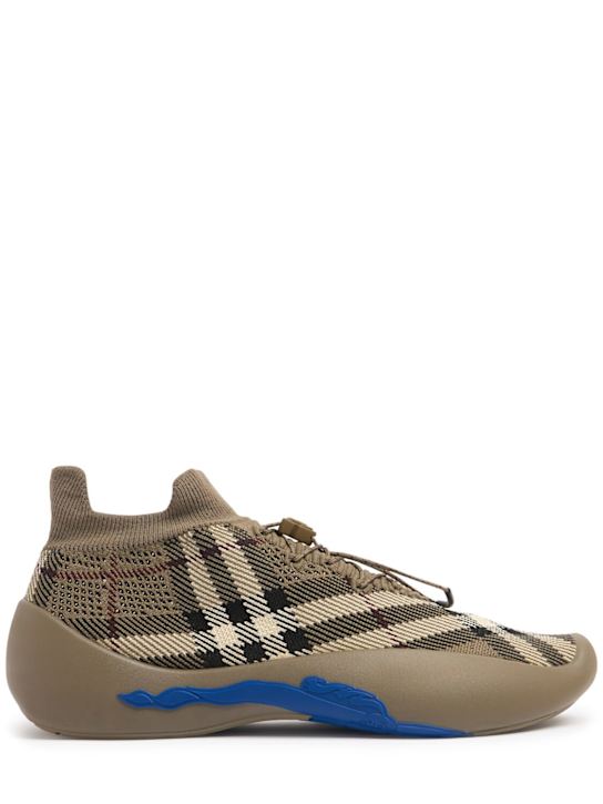 LuisaViaRoma BurberrySneakers Neptune in maglia check