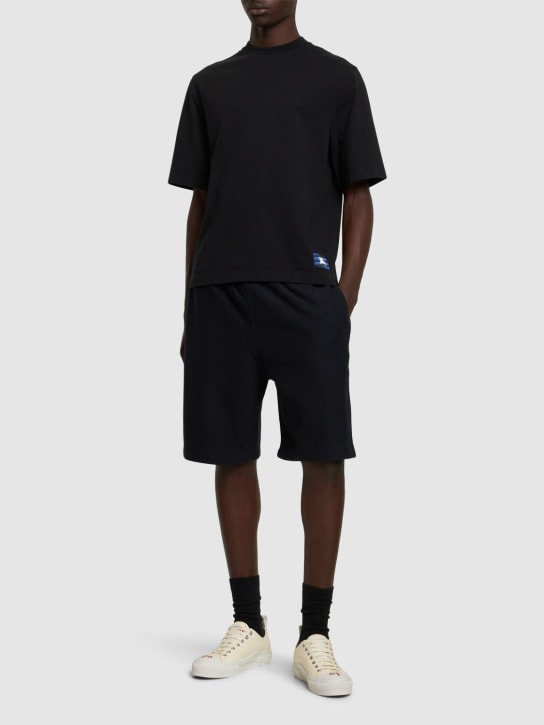 LuisaViaRoma BurberryT-shirt In Jersey Di Cotone Con Logo