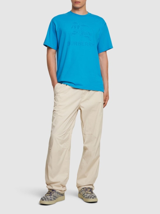 LuisaViaRoma BurberryT-shirt Raynerton In Jersey Di Cotone