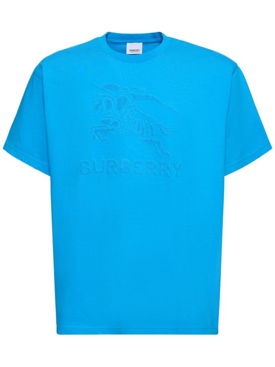 LuisaViaRoma BurberryT-shirt Raynerton in jersey di cotone