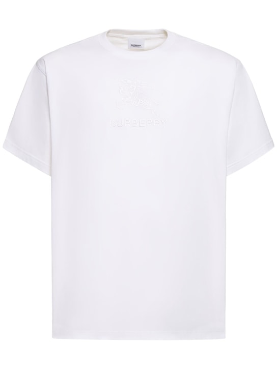 LuisaViaRoma BurberryT-shirt Tempah in cotone con ricamo