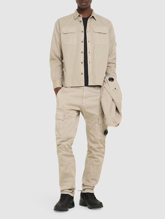 LuisaViaRoma C.P. CompanyCamicia In Gabardina Con Lente