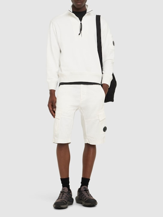 LuisaViaRoma C.P. CompanyDiagonal Fleece Half Zip Sweatshirt