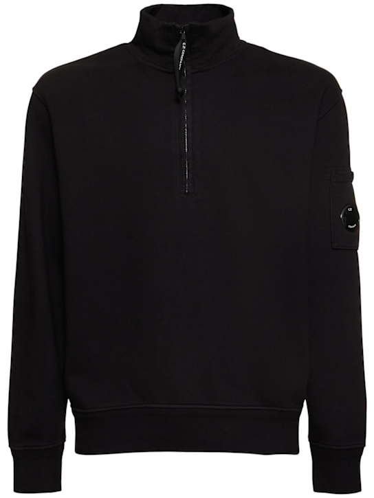 LuisaViaRoma C.P. CompanyDiagonal fleece half zip sweatshirt