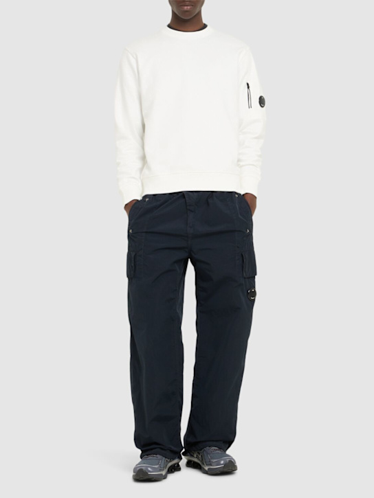 LuisaViaRoma C.P. CompanyDiagonal Raised Fleece Lens Sweatshirt