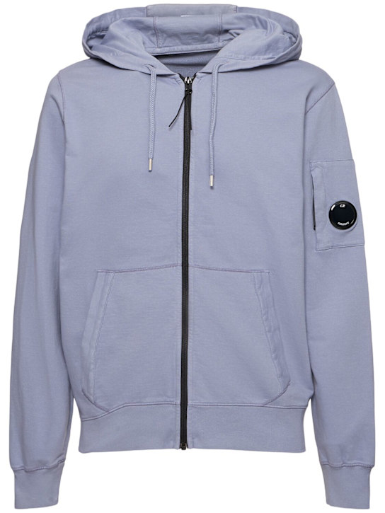 LuisaViaRoma C.P. CompanyLight fleece full zip hooded sweatshirt