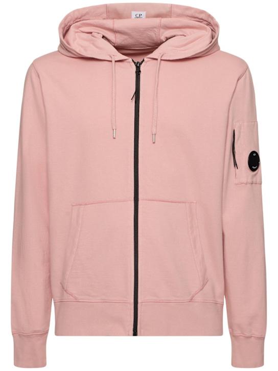 LuisaViaRoma C.P. CompanyLight fleece full zip hooded sweatshirt