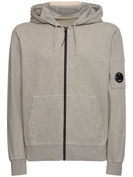 LuisaViaRoma C.P. CompanyLight fleece full zip hooded sweatshirt