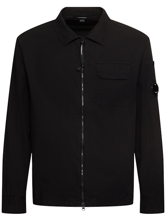LuisaViaRoma C.P. CompanyOrganic gabardine full zip overshirt