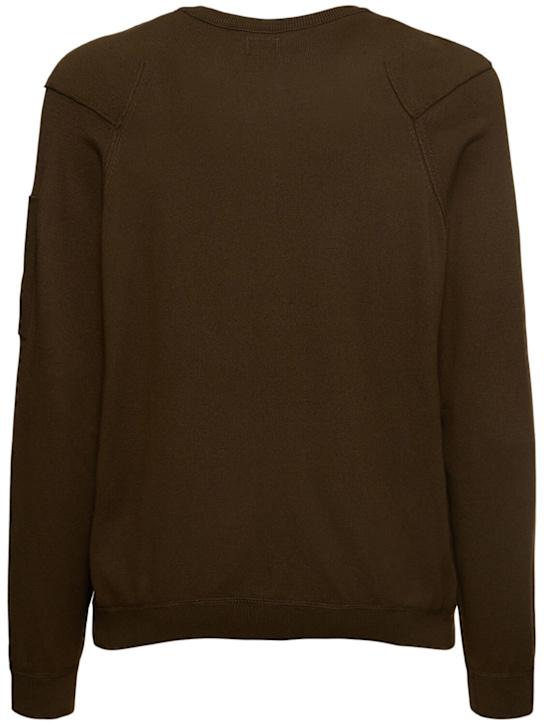 LuisaViaRoma C.P. CompanySea Island Crewneck Lens Sweater