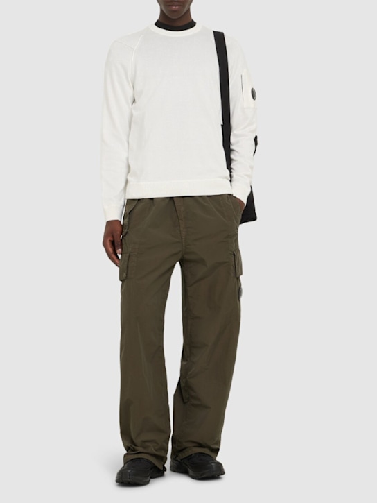 LuisaViaRoma C.P. CompanySea Island Crewneck Lens Sweater