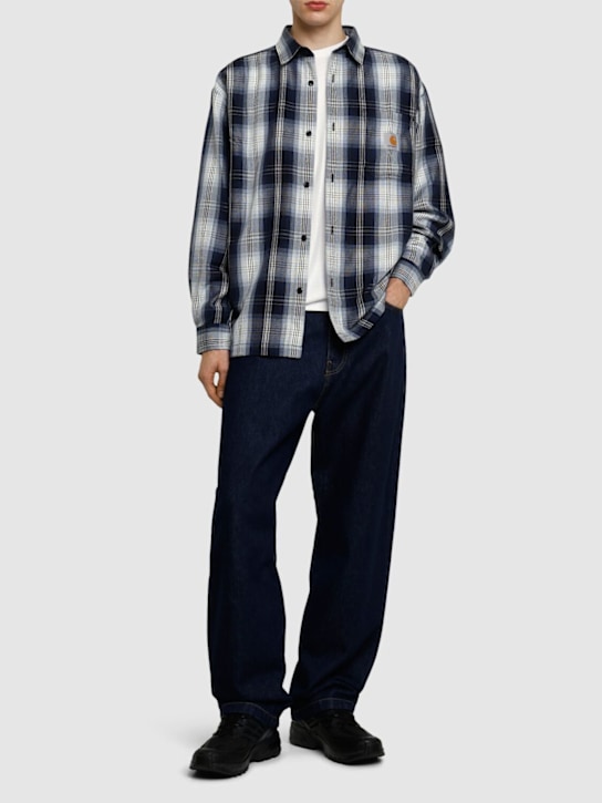 LuisaViaRoma Carhartt WIPCamicia Loose Fit Blanton A Quadri