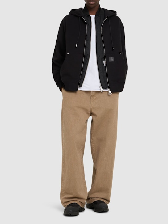 LuisaViaRoma Carhartt WIPFelpa Eldon Con Cappuccio E Zip