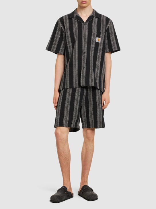 LuisaViaRoma Carhartt WIPShorts Dodson In Techno Waffle Wave