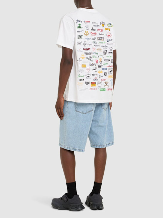 LuisaViaRoma Carhartt WIPT-shirt In Misto Cotone Con Logo