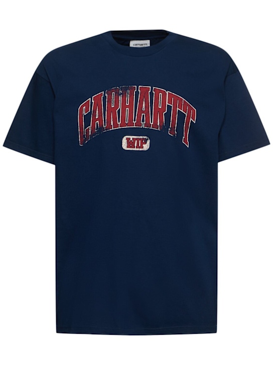 LuisaViaRoma Carhartt WIPT-shirt Lecture in misto cotone