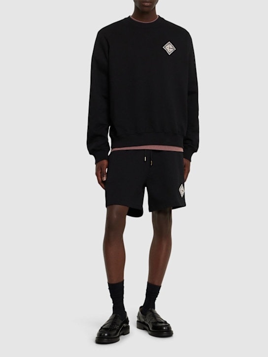 LuisaViaRoma CasablancaFelpa Pearl Diamond CC Con Patch