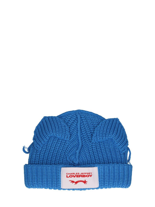 LuisaViaRoma Charles Jeffrey LOVERBOYCappello beanie con orecchie