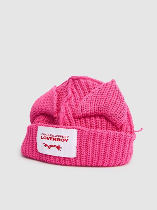 LuisaViaRoma Charles Jeffrey LOVERBOYCappello Beanie Con Orecchie