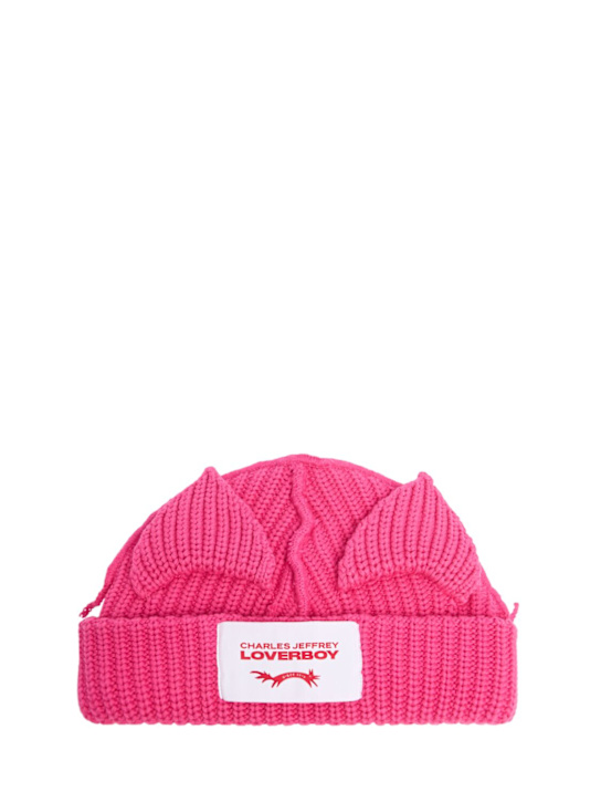LuisaViaRoma Charles Jeffrey LOVERBOYCappello Beanie Con Orecchie