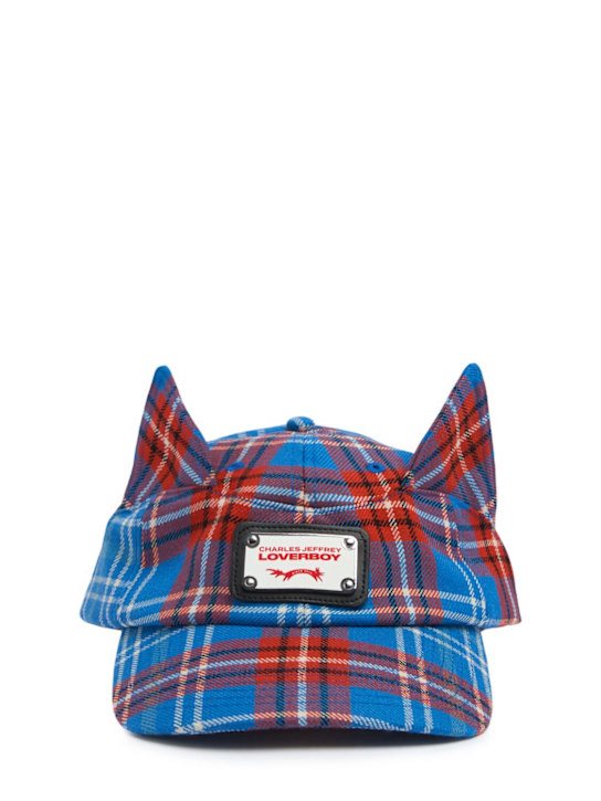 LuisaViaRoma Charles Jeffrey LOVERBOYCappello Ears stampato