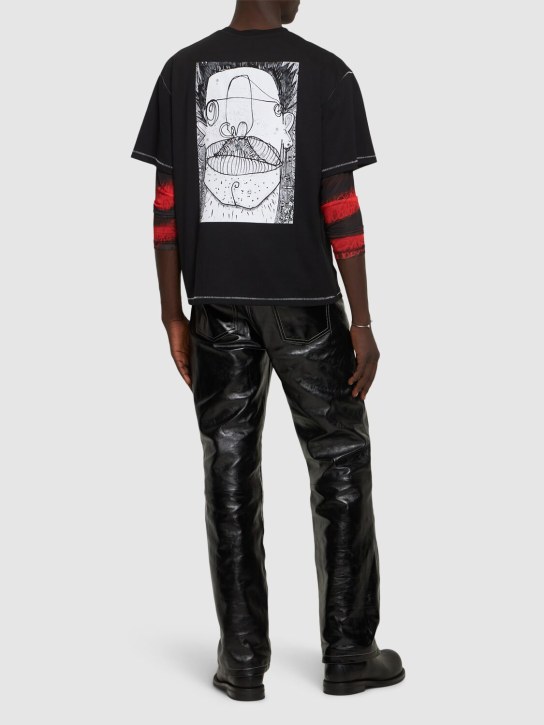 LuisaViaRoma Charles Jeffrey LOVERBOYT-shirt LVR Exclusive In Cotone Organico
