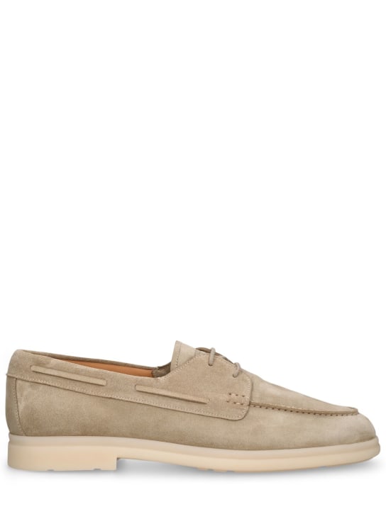 LuisaViaRoma Church'sScarpe da barca Morley in camoscio