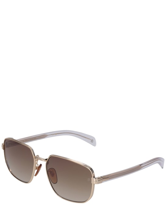 LuisaViaRoma DB Eyewear By David BeckhamOcchiali Da Sole Squadrati DB In Metallo