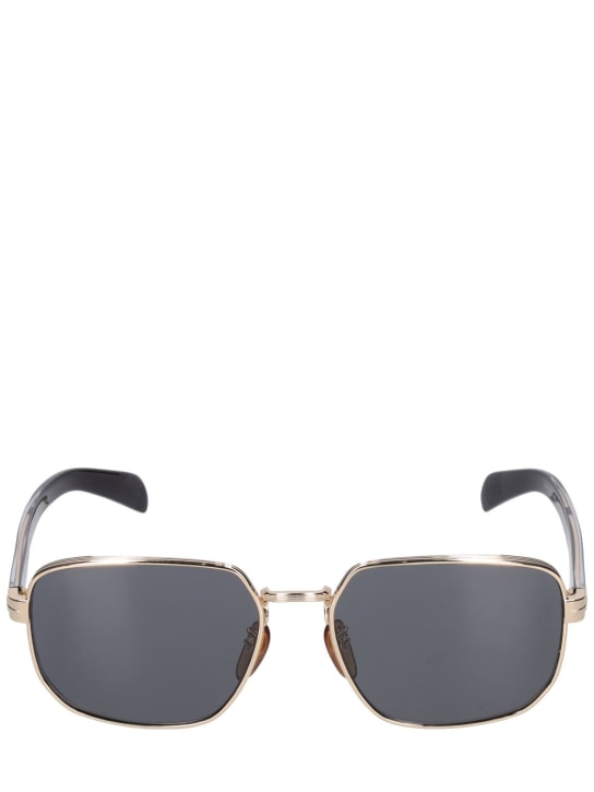 LuisaViaRoma DB Eyewear by David BeckhamOcchiali da sole squadrati DB in metallo