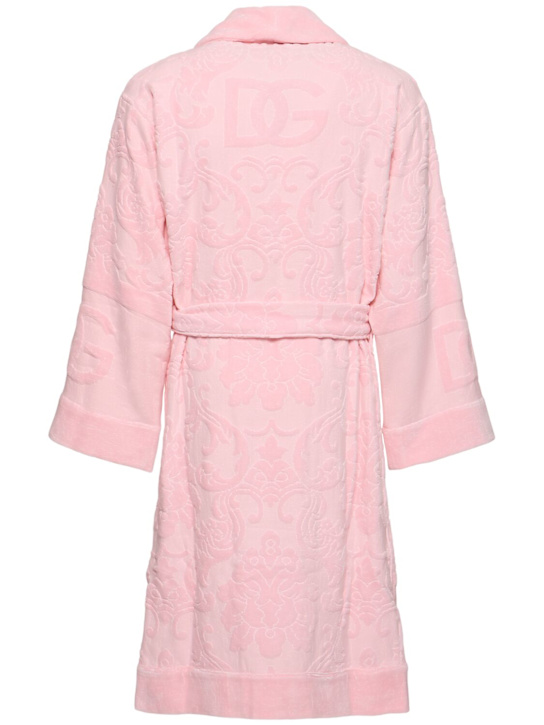 LuisaViaRoma Dolce&GabbanaAccappatoio In Cotone Jacquard