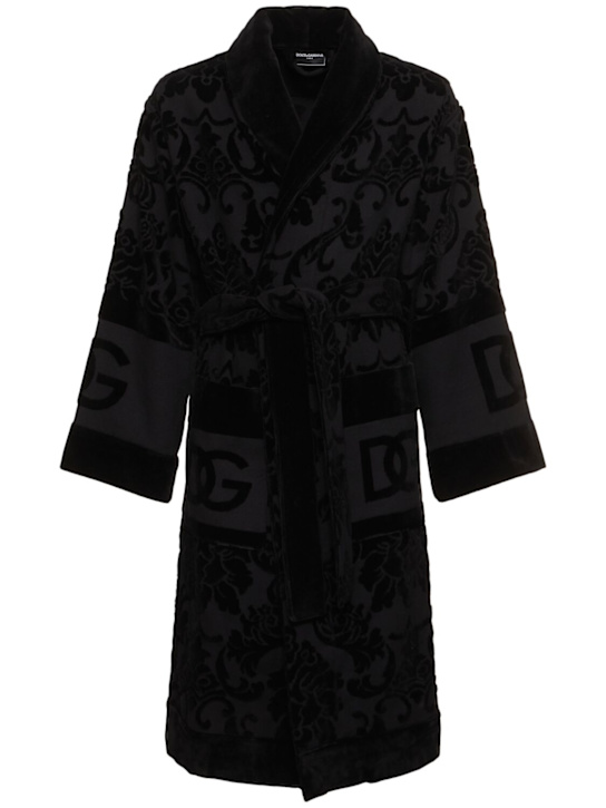 LuisaViaRoma Dolce&GabbanaAccappatoio in cotone jacquard