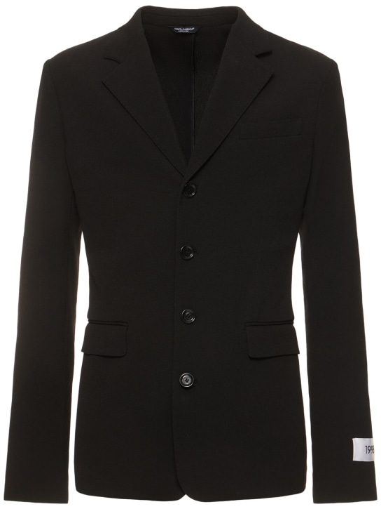 LuisaViaRoma Dolce&GabbanaBlazer monopetto in cotone stretch