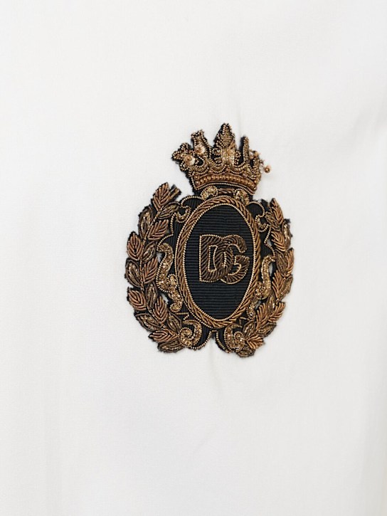 LuisaViaRoma Dolce&GabbanaCamicia In Popeline Con Ricamo