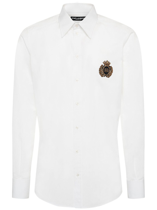 LuisaViaRoma Dolce&GabbanaCamicia in popeline con ricamo