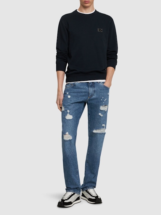 LuisaViaRoma Dolce&GabbanaJeans In Denim Distressed