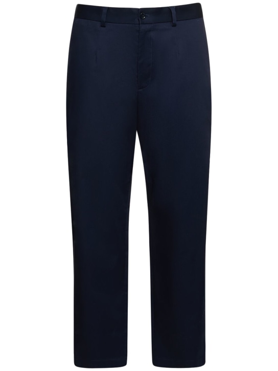 LuisaViaRoma Dolce&GabbanaPantaloni chino laghi in gabardina di cotone