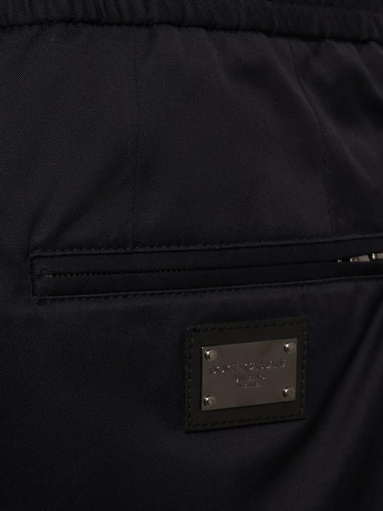 LuisaViaRoma Dolce&GabbanaPantaloni Jogging In Cotone Stretch