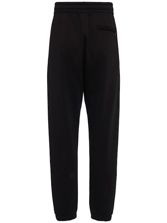 LuisaViaRoma Dolce&GabbanaPantaloni Jogging In Jersey Con Logo Goffrato