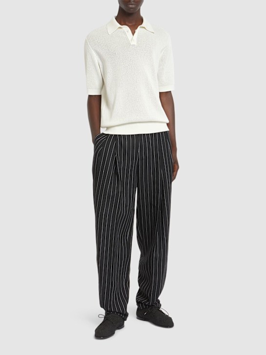 LuisaViaRoma Dolce&GabbanaPolo In Maglia Di Cotone A Maniche Corte