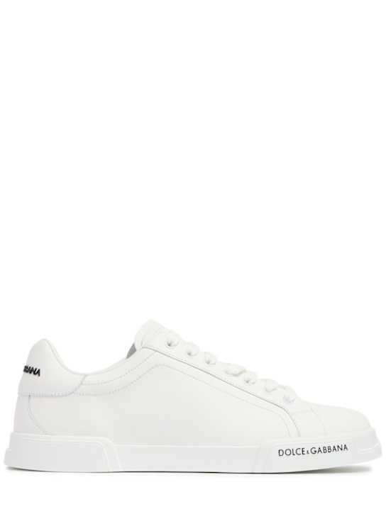 LuisaViaRoma Dolce&GabbanaSneakers basse in pelle con logo