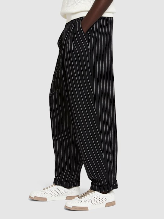 LuisaViaRoma Dolce&GabbanaSneakers Portofino In Pelle Intrecciata