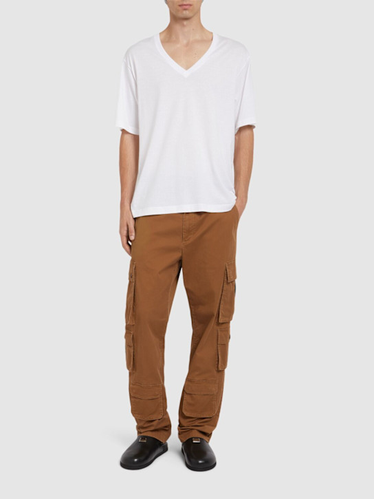 LuisaViaRoma Dolce&GabbanaT-shirt In Jersey Di Cotone / Scollo A V