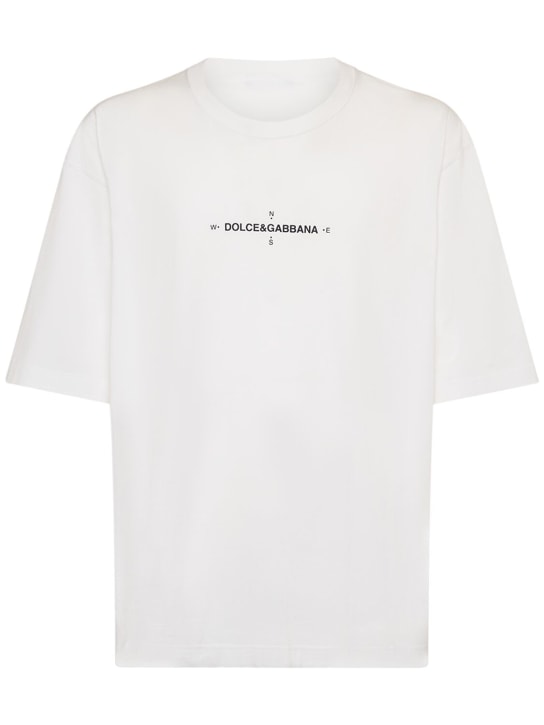 LuisaViaRoma Dolce&GabbanaT-shirt oversize in jersey di cotone