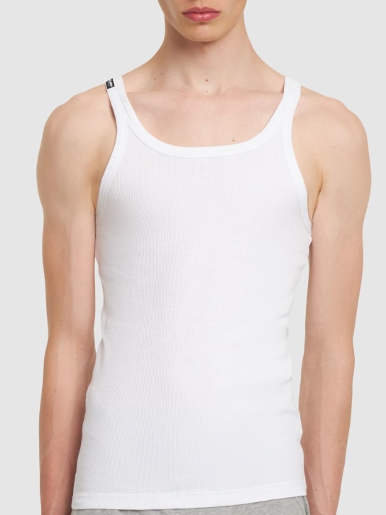 LuisaViaRoma Dolce&GabbanaTank Top In Jersey Di Cotone A Costine
