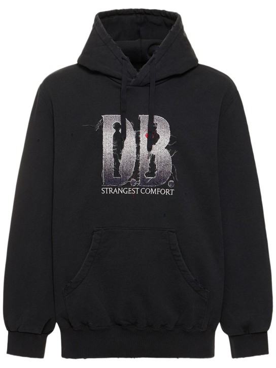 LuisaViaRoma DoubletFelpa DB in cotone con cappuccio